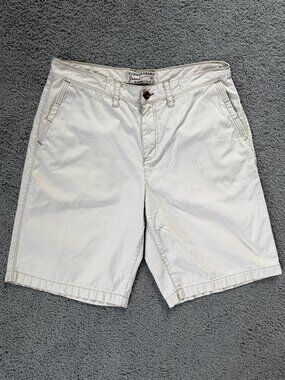 Tommy Bahama Jeans Men's Chino 100% Cotton Shorts Sz. 36 in Sand Colorway - EUC